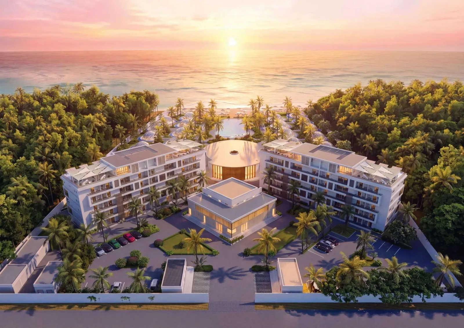 Zanzibar coastline and Indian Ocean views